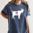 Lovers Baseball Goat 17 Apparel Men Women Kids Women's Comfort Colors T-Shirt Moss