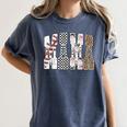 Mama Baseball Season Happy Game Day Trendy Sports Mom Women's Comfort Colors T-Shirt Moss Mama Baseball Season Happy Game Day Trendy Sports Mom Women's Comfort Colors T-Shirt Moss