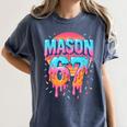 Mason 67 Costume Ice Cream Baseball Drip 6 7 Meme Six Seven Women's Comfort Colors T-Shirt Moss Mason 67 Costume Ice Cream Baseball Drip 6 7 Meme Six Seven Women's Comfort Colors T-Shirt Moss