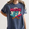 Mason 67 Ice Cream Drip Baseball Meme Graphics Women's Comfort Colors T-Shirt Moss Mason 67 Ice Cream Drip Baseball Meme Graphics Women's Comfort Colors T-Shirt Moss