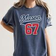 Mason 67 Jersey Baseball Men Women Boys Girls Number 6 7 Women's Comfort Colors T-Shirt Moss Mason 67 Jersey Baseball Men Women Boys Girls Number 6 7 Women's Comfort Colors T-Shirt Moss