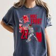Mike Trout Los Angeles A MLB Baseball Players MLBMTR304N Women's Comfort Colors T-Shirt Moss Mike Trout Los Angeles A MLB Baseball Players MLBMTR304N Women's Comfort Colors T-Shirt Moss
