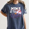 Mima Rookie Of Year 1st Birthday Baseball Theme Matching Women's Comfort Colors T-Shirt Moss