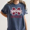 Mississippi State Baseball Bulldogs NCAA MS16 Women's Comfort Colors T-Shirt Moss Mississippi State Baseball Bulldogs NCAA MS16 Women's Comfort Colors T-Shirt Moss