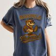 Missoula Mudweasels Retro Minor League Baseball Women's Comfort Colors T-Shirt Moss