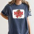 Mom Of Both Baseball Mom Mommy Women's Comfort Colors T-Shirt Moss Mom Of Both Baseball Mom Mommy Women's Comfort Colors T-Shirt Moss