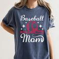 Mommy Baseball Mom Women's Comfort Colors T-Shirt Moss
