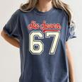 Number 67 Meme Six Seven Baseball Style Kids Boy Teen Women's Comfort Colors T-Shirt Moss Number 67 Meme Six Seven Baseball Style Kids Boy Teen Women's Comfort Colors T-Shirt Moss