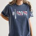 Number One Baseball Mom For Mothers Day Baseball Mommy Women's Comfort Colors T-Shirt Moss Number One Baseball Mom For Mothers Day Baseball Mommy Women's Comfort Colors T-Shirt Moss