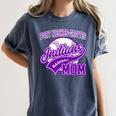 Port Neches-Groves High School PNG Indians Baseball Mom Women's Comfort Colors T-Shirt Moss Port Neches-Groves High School PNG Indians Baseball Mom Women's Comfort Colors T-Shirt Moss