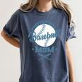 Professional Baseball Mom Team Sports Women's Comfort Colors T-Shirt Moss Professional Baseball Mom Team Sports Women's Comfort Colors T-Shirt Moss