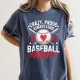 Proud Baseball Mom For Women Mom Baseball Mama Women's Comfort Colors T-Shirt Moss Proud Baseball Mom For Women Mom Baseball Mama Women's Comfort Colors T-Shirt Moss