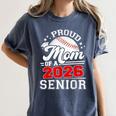 Proud Mom Of A 2026 Senior Baseball Graduation 2026 Women's Comfort Colors T-Shirt Moss Proud Mom Of A 2026 Senior Baseball Graduation 2026 Women's Comfort Colors T-Shirt Moss