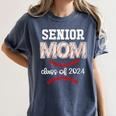 Proud Senior Baseball Mom Class Of 2024 Highschool Baseball Women's Comfort Colors T-Shirt Moss Proud Senior Baseball Mom Class Of 2024 Highschool Baseball Women's Comfort Colors T-Shirt Moss