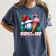 Respect The Drip Baseball Christmas Holiday Women's Comfort Colors T-Shirt Moss Respect The Drip Baseball Christmas Holiday Women's Comfort Colors T-Shirt Moss