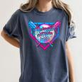 Respect The Drip Baseball Ice Cream For Kids Boys Youth Women's Comfort Colors T-Shirt Moss