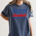 Retro Baseball Mom Mother's Day Weekend Forecast Baseball Women's Comfort Colors T-Shirt Moss Retro Baseball Mom Mother's Day Weekend Forecast Baseball Women's Comfort Colors T-Shirt Moss