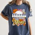 Retro Groovy Baseball Mom Family Matching Women Women's Comfort Colors T-Shirt Moss Retro Groovy Baseball Mom Family Matching Women Women's Comfort Colors T-Shirt Moss