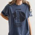 Retro Moms Against Baseball Pants Baseball Mom Women's Comfort Colors T-Shirt Moss