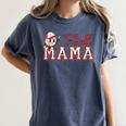 Retro Tball Mama Art Baseball Mom Softball Women's Comfort Colors T-Shirt Moss Retro Tball Mama Art Baseball Mom Softball Women's Comfort Colors T-Shirt Moss