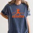 San Francisco Lovers Skyline Retro Baseball Heartbeat Men Women's Comfort Colors T-Shirt Moss
