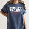 Sarcastic Baseball Mom Mama Baseball Life Premium Women's Comfort Colors T-Shirt Moss