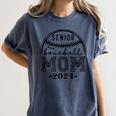 Senior Baseball Mom 2024 Women's Comfort Colors T-Shirt Moss Senior Baseball Mom 2024 Women's Comfort Colors T-Shirt Moss