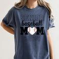 Senior Baseball Mom Class Of 2024 Senior Mom Game Day Raglan Baseball Tee Women's Comfort Colors T-Shirt Moss Senior Baseball Mom Class Of 2024 Senior Mom Game Day Raglan Baseball Tee Women's Comfort Colors T-Shirt Moss
