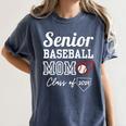 Senior Baseball Mom Class Of 2024 Baseball Player Son 2024 Women's Comfort Colors T-Shirt Moss Senior Baseball Mom Class Of 2024 Baseball Player Son 2024 Women's Comfort Colors T-Shirt Moss