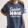 Senior Mom Class Of 2026 Baseball Retro Mom Graduation 2026 Women's Comfort Colors T-Shirt Moss Senior Mom Class Of 2026 Baseball Retro Mom Graduation 2026 Women's Comfort Colors T-Shirt Moss