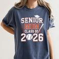 Senior Mom Class Of 2026 Graduate Baseball 2026 Graduation Women's Comfort Colors T-Shirt Moss Senior Mom Class Of 2026 Graduate Baseball 2026 Graduation Women's Comfort Colors T-Shirt Moss