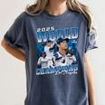 Shohei Ohtani 2025 Los Angeles Baseball Champions MLBPA Women's Comfort Colors T-Shirt Moss Shohei Ohtani 2025 Los Angeles Baseball Champions MLBPA Women's Comfort Colors T-Shirt Moss