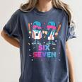 Six Seven Baseball Ice Cream Drip 6 7 Meme Gen Alpha Slang Women's Comfort Colors T-Shirt Moss Six Seven Baseball Ice Cream Drip 6 7 Meme Gen Alpha Slang Women's Comfort Colors T-Shirt Moss
