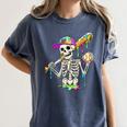Skeleton Baseball Drip Boys Ice Cream Drip Youth Baseball Women's Comfort Colors T-Shirt Moss Skeleton Baseball Drip Boys Ice Cream Drip Youth Baseball Women's Comfort Colors T-Shirt Moss
