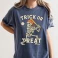 Skeleton Baseball Halloween Costume Men Boys Kids Tee Women's Comfort Colors T-Shirt Moss Skeleton Baseball Halloween Costume Men Boys Kids Tee Women's Comfort Colors T-Shirt Moss