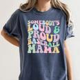 Somebody's Loud & Proud Baseball Mom Mama Sport Cute Women's Comfort Colors T-Shirt Moss Somebody's Loud & Proud Baseball Mom Mama Sport Cute Women's Comfort Colors T-Shirt Moss