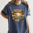 Spring Training 2026 Retro Baseball Palm Cactus Women's Comfort Colors T-Shirt Moss Spring Training 2026 Retro Baseball Palm Cactus Women's Comfort Colors T-Shirt Moss