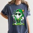 St Patrick Day Baseball Drip Ice Cream Men Boys Kids Women's Comfort Colors T-Shirt Moss St Patrick Day Baseball Drip Ice Cream Men Boys Kids Women's Comfort Colors T-Shirt Moss