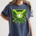 St Patrick's Day Baseball Boys Ice Cream Drip Youth Kids Premium Tri-Blend Women's Comfort Colors T-Shirt Moss St Patrick's Day Baseball Boys Ice Cream Drip Youth Kids Premium Tri-Blend Women's Comfort Colors T-Shirt Moss