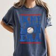 In My T-Ball Mom Era Baseball Mom Groovy Mother's Day Women's Comfort Colors T-Shirt Moss In My T-Ball Mom Era Baseball Mom Groovy Mother's Day Women's Comfort Colors T-Shirt Moss