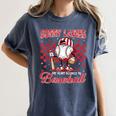 Valentine My Heart Belongs Baseball Lover Boy Men Women's Comfort Colors T-Shirt Moss