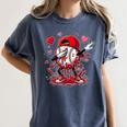 Valentines Baseball Toddler Boys Kids Dabbing Baseball Drip Women's Comfort Colors T-Shirt Moss