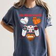 Valentines Day Boys Men Hearts Gaming Football Baseball Love Premium Tri-Blend Women's Comfort Colors T-Shirt Moss Valentines Day Boys Men Hearts Gaming Football Baseball Love Premium Tri-Blend Women's Comfort Colors T-Shirt Moss