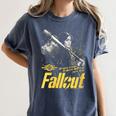 Women's Fallout TV Series Lucy Do Unto Others Baseball Bat Gamer Women's Comfort Colors T-Shirt Moss