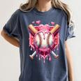 Women's Valentines Day Baseball Boys Ice Cream Drip Heart Youth Kids Women's Comfort Colors T-Shirt Moss Women's Valentines Day Baseball Boys Ice Cream Drip Heart Youth Kids Women's Comfort Colors T-Shirt Moss