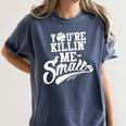 You'Re Killin Me Smalls Baseball Premium Tri-Blend Women's Comfort Colors T-Shirt Moss