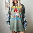 100 Days Of School Baseball Bat 100th Day Of School Boys Women's Comfort Colors T-Shirt Berry