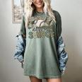 100 Days Of School Baseball Camo Celebration Women's Comfort Colors T-Shirt Berry