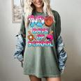 100 Days Of School Baseball Donut Dripping Teacher Boys Kids Women's Comfort Colors T-Shirt Berry 100 Days Of School Baseball Donut Dripping Teacher Boys Kids Women's Comfort Colors T-Shirt Berry