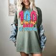 100 Days Of School Baseball Drip 100th Day Of School Women's Comfort Colors T-Shirt Berry